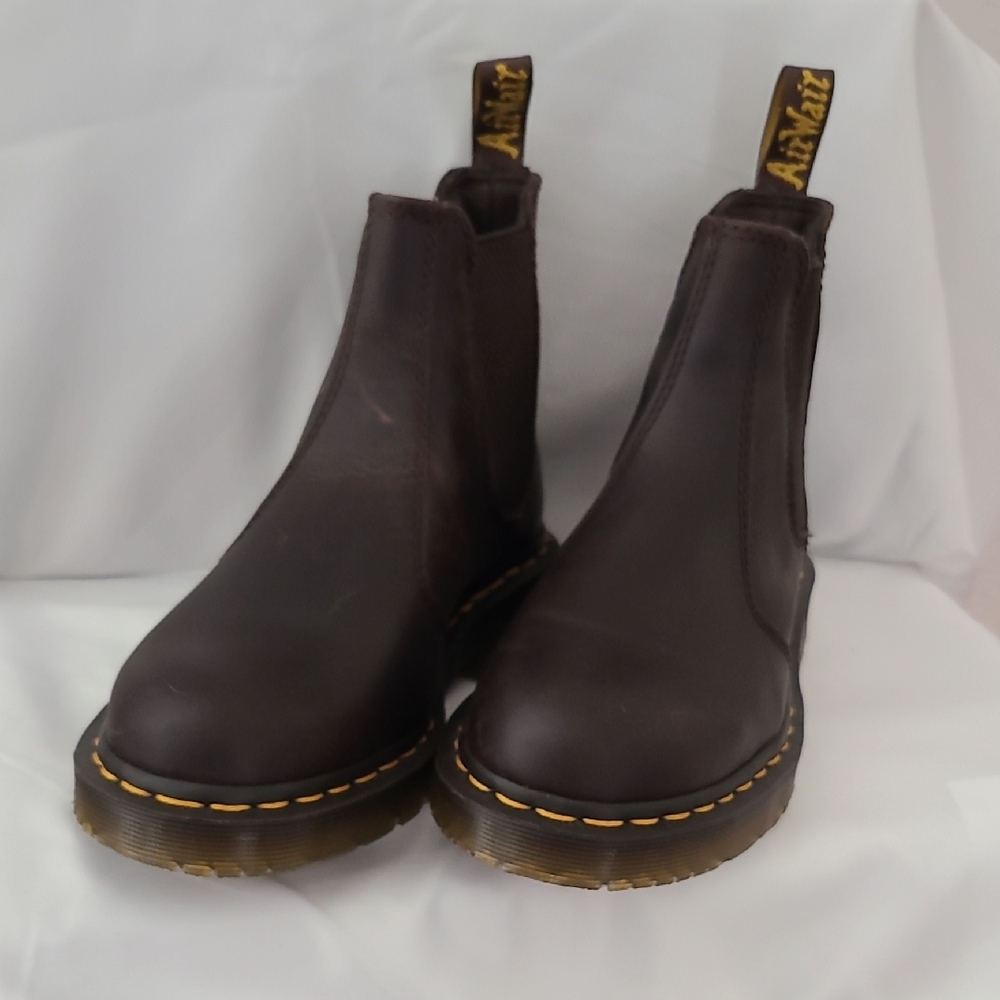 Dr Marten Non Slip Safety chelsea Boots, Brown
